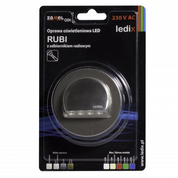 Светильник LED RUBI PT 230V AC radio STA biała TYP: 09-224-22