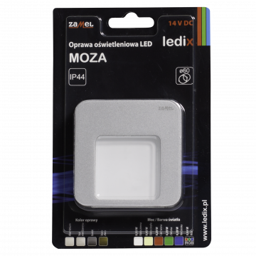 Світильник LED MOZA В/К 14V DC ALU білий застуда TYP: 01-211-11