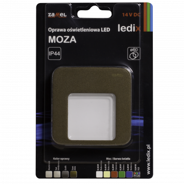 Світильник LED MOZA В/К 14V DC ZLO білий застуда TYP: 01-211-41
