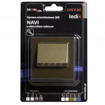 Світильник LED NAVI В/К 230V AC ру ZLO білий застуда TYP: 11-224-41