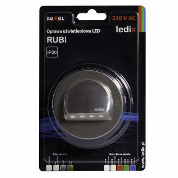 Світильник LED RUBI В/К 230V AC STA білий застуда TYP: 09-221-21
